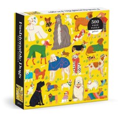 Galison Puzzle Stylish Dogs 500 Teile
