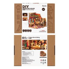 Puzzle 3D en bois RoboTime Miniature de maison Bar et bistro Cheers