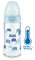 NUK FC+ Glasflasche mit Temperaturkontrolle 240 ml - Blau