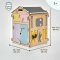 BusyKids Activity board Domek pastelowy