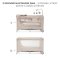 KINDERKRAFT Reisebett Joy 2 mit Zubehör Beige