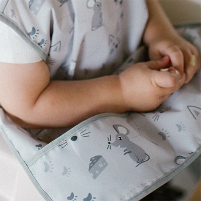 BABYONO Podbradnik Mouse 34 x 33cm, 6mj+