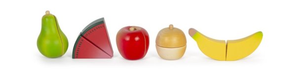 small foot Conjunto de Frutas e Legumes para Cortar Fresh