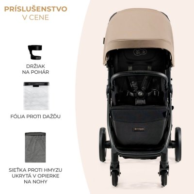 KINDERKRAFT SELECT Sportkinderwagen Mitzy Linen Beige