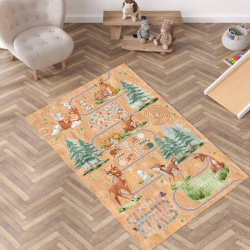 Корково килимче - Еленчета, зайчета и детски игри