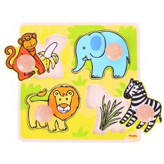 Bigjigs Toys My First Safari Peg Puzzle