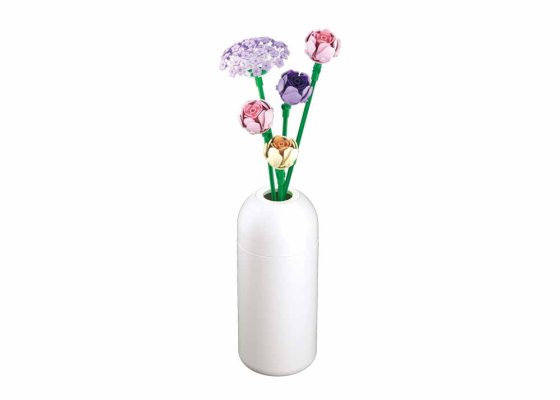 Sluban Flowers M38-B1101-17 Pivoňky ve váze