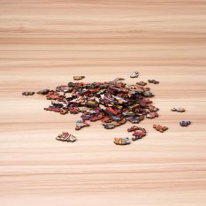 RoboTime Drvene puzzle Kralj mačaka