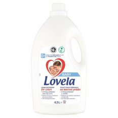 LOVELA Baby detersivo liquido per bucato bianco 4,5 l / 50 dosi di lavaggio