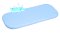 BABYMATEX Jersey Spannbettlaken wasserdicht 60x120 cm hellblau