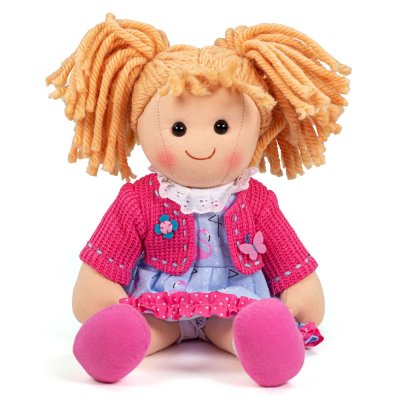 Bigjigs Toys Lalka szmaciana Maggie 34cm