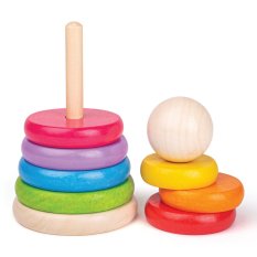 Bigjigs Baby Regenbogen Hampelmann