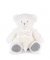 Doudou Conjunto de presente Urso de peluche com manta 30 cm cinzento