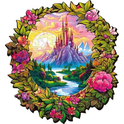 EscapeWelt Drewniane puzzle Magiczny Las 200 elementów