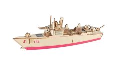 Woodcraft Holz 3D Puzzle Zerstörer 052D