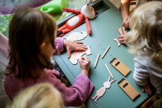 BeWooden Måla och rita - Fox Den