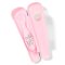 BABYONO Silicone spoon with cover pink 6m+