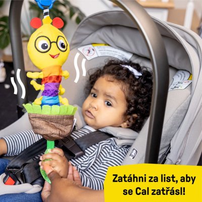 BABY EINSTEIN Spielzeug mit Rassel, aufziehbar am C-Ring Cal-a-Puller™ 0m+