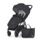 PETITE&MARS Kočárek sportovní Royal3 Black Perfect Black