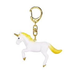 Mojo Schlüsselanhänger Einhorn beim Sprung gelb
