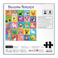Mudpuppy Puzzle Retratos de perros 500 piezas