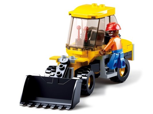 Sluban Town Byggare M38-B0377B Liten Grävmaskin / Lastare