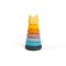 Bigjigs Toys Stapeltorn i Silikon - Katt