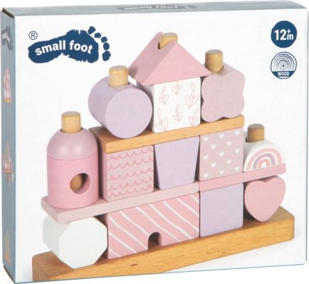 small foot Steckturm Häuschen rosa
