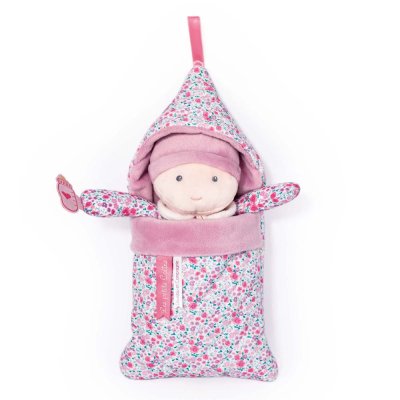 Doudou Jolijou Niemowlę w otulaczu 20 cm