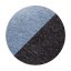 Σεντόνι CEBA για καρότσι 73-80x30-37 cm 2 τμχ Σκούρο Γκρι+Μπλε