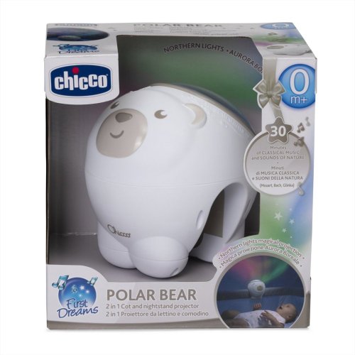 Projektor CHICCO Aurora Neutralny dla niedźwiedzia polarnego
