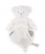 Doudou Conjunto de presente Urso de peluche com manta 30 cm cinzento