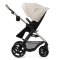 KINDERKRAFT Kombikinderwagen Moov 2 3in1 Moonlight Grey - Schaumstoffräder