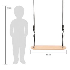 small foot Ljuljačka XL Black Line