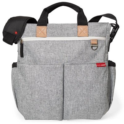 SKIP HOP Trocador Duo Signature cinza melange