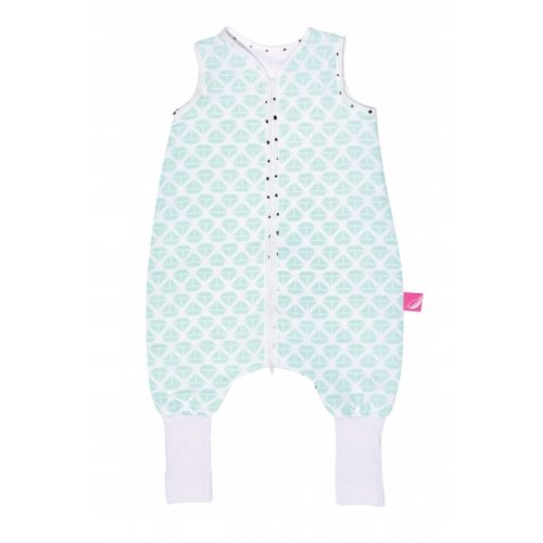 MOTHERHOOD Slaapzak mousseline met broek Mint Boats 1-1,5 r 0,5 tog