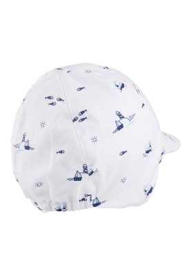 STERNTALER Gorra con visera y lazos, faros, niño, 37 cm, 2-3 m