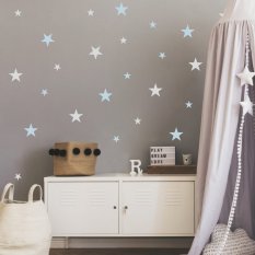 Estrellas azules - vinilos decorativos para niños