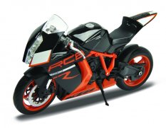 Welly - Motocikl KTM 1190 RC8 R 1:10 crno-narančasti