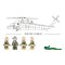 Sluban Model Bricks M38-B1012 Medische helikopter UH-60 Black Hawk