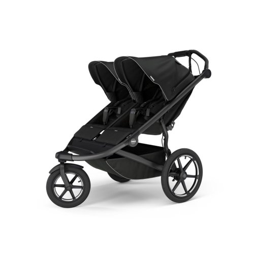 THULE Testvér babakocsi Urban Glide dupla fekete/puha bézs készlet XXL