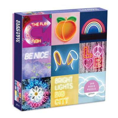 Puzzle Galison Elektryczne Konfetti 300 elementów