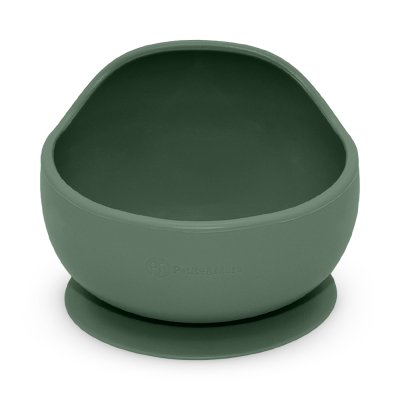 PETITE&MARS Miska silikonová s přísavkou Take&Match Misty Green 6m+