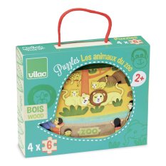 Vilac Drewniane puzzle Zoo