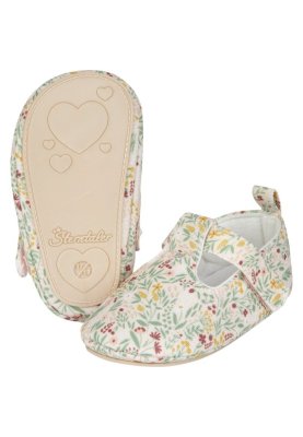 STERNTALER Ballerina Shoes Flowers Girl Size 20 12-15 m