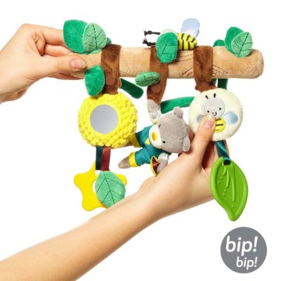 BABYONO Hanging toy gardener Teddy 0m+