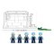 Sluban Racing Team M38-B0765 Service de Formule 1