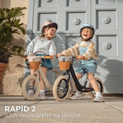KINDERKRAFT Bicicleta de Equilíbrio Rapid 2 Dune Whisper Bizuu