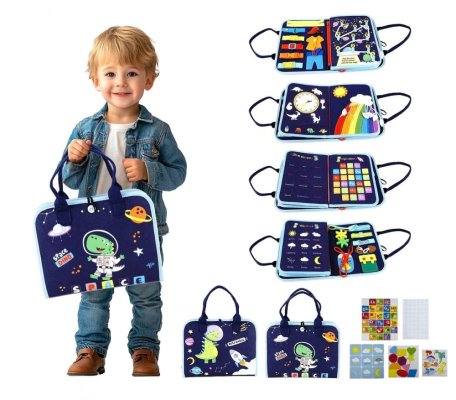 2Kids Toys Senzorična busy knjiga Vesolje