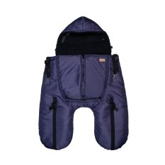 Monkey Mum® Isoleringspåse nylon med päls till barnvagn eller bärselen Carrie - Skalbagge